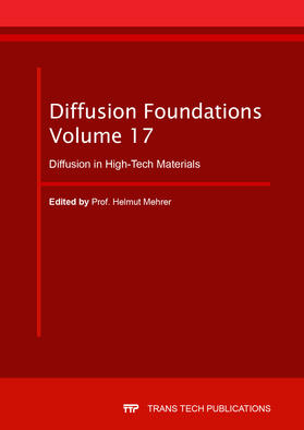 Mehrer |  Diffusion in High-Tech Materials | Buch |  Sack Fachmedien
