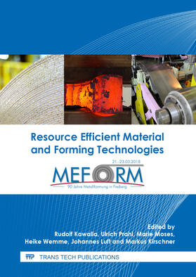 Kawalla / Prahl / Moses |  Resource Efficient Material and Forming Technologies | Buch |  Sack Fachmedien