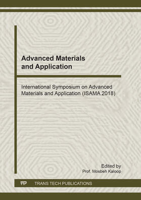Kaloop |  Advanced Materials and Application | Buch |  Sack Fachmedien