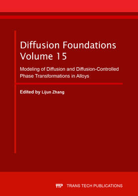Zhang |  Diffusion Foundations Vol. 15 | Buch |  Sack Fachmedien