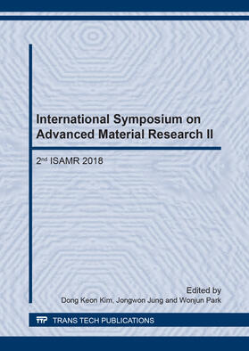 Kim / Jung / Park |  International Symposium on Advanced Material Research II | Buch |  Sack Fachmedien