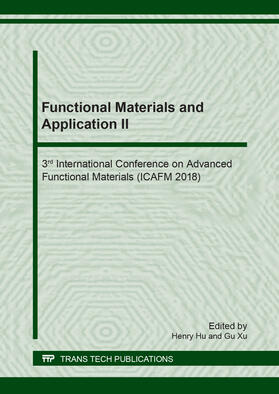 Hu / Xu |  Functional Materials and Application II | Buch |  Sack Fachmedien