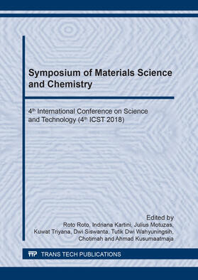 Roto / Kartini / Motuzas |  Symposium of Materials Science and Chemistry | Buch |  Sack Fachmedien