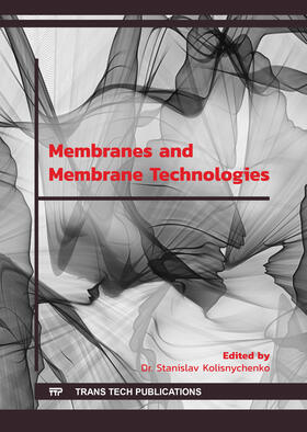 Kolisnychenko | Membranes and Membrane Technologies | Buch | 978-3-0357-1422-7 | sack.de