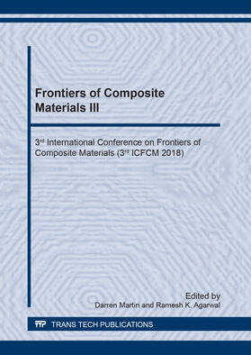 Martin / Agarwal |  Frontiers of Composite Materials III | Buch |  Sack Fachmedien