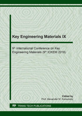 Korsunsky | Key Engineering Materials IX | Buch | 978-3-0357-1480-7 | sack.de