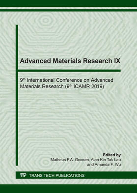 Goosen / Lau / Wu |  Advanced Materials Research IX | Buch |  Sack Fachmedien