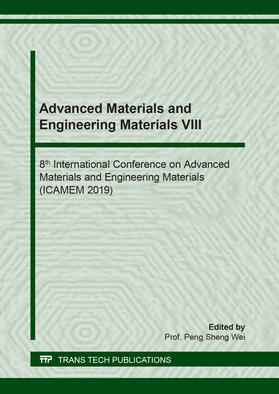 Wei |  Advanced Materials and Engineering Materials VIII | Buch |  Sack Fachmedien
