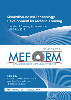 Kawalla / Prahl / Schmidtchen |  Simulation-Based Technology Development for Material Forming | Buch |  Sack Fachmedien