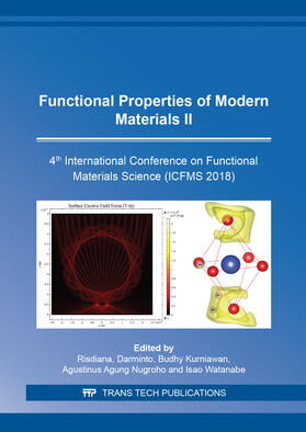 Darminto / Kurniawan / Risdiana |  Functional Properties of Modern Materials II | Buch |  Sack Fachmedien