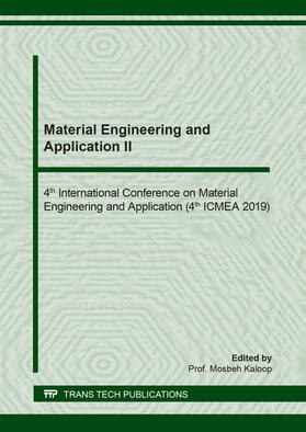Kaloop | Material Engineering and Application II | Buch | 978-3-0357-1514-9 | sack.de