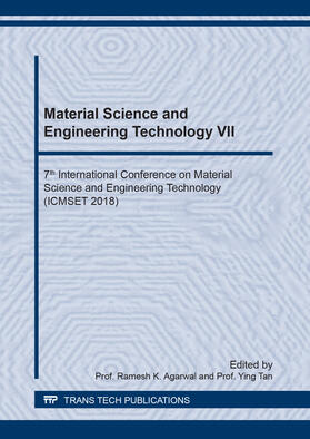 Agarwal / Tan |  Material Science and Engineering Technology VII | Buch |  Sack Fachmedien