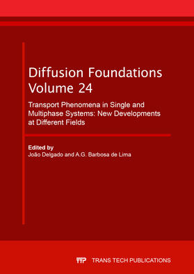 Delgado / Barbosa de Lima |  Transport Phenomena in Single and Multiphase Systems: New Developments at Different Fields | Buch |  Sack Fachmedien