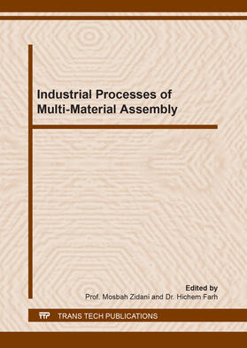 Zidani / Farh |  Industrial Processes of Multi-Material Assembly | Buch |  Sack Fachmedien