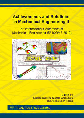 Dumitru / Craciunoiu / Rosca | Achievements and Solutions in Mechanical Engineering II | Buch | 978-3-0357-1593-4 | sack.de