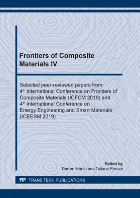 Martin / Perova |  Frontiers of Composite Materials IV | Buch |  Sack Fachmedien