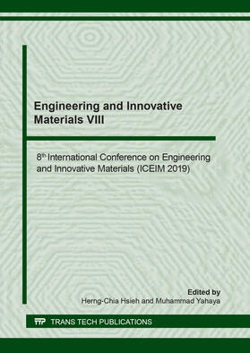 Hsieh / Yahaya | Engineering and Innovative Materials VIII | Buch | 978-3-0357-1605-4 | sack.de