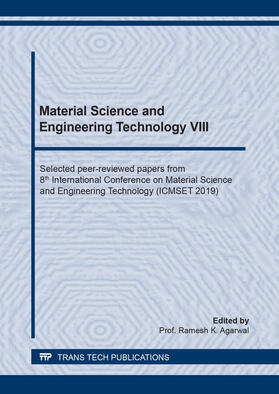 Agarwal | Material Science and Engineering Technology VIII | Buch | 978-3-0357-1606-1 | sack.de