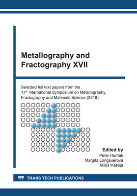 Hornak / Longauerová / Matvija | Metallography and Fractography XVII | Buch | 978-3-0357-1612-2 | sack.de