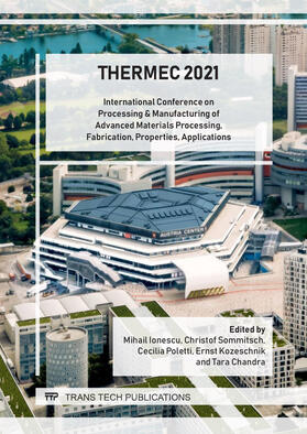 Ionescu / Sommitsch / Poletti |  THERMEC 2021 | Buch |  Sack Fachmedien
