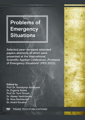 Andronov / Rybka / Otrosh |  Problems of Emergency Situations | Buch |  Sack Fachmedien