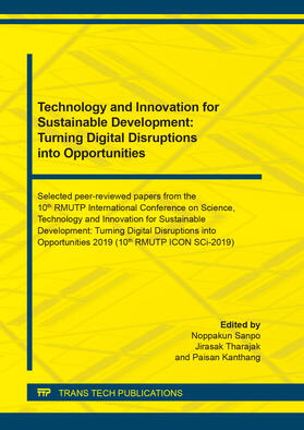 Sanpo / Tharajak / Kanthang |  Technology and Innovation for Sustainable Development: Turning Digital Disruptions into Opportunities | Buch |  Sack Fachmedien