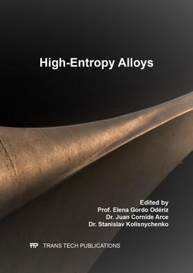 Gordo Odériz / Cornide Arce / Kolisnychenko |  High-Entropy Alloys | Buch |  Sack Fachmedien