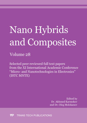 Molokanov / Karmokov |  Nano Hybrids and Composites Vol. 28 | Buch |  Sack Fachmedien