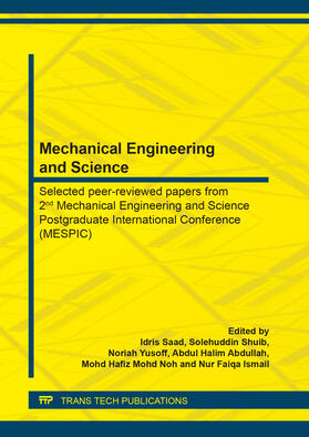 Saad / Shuib / Yusoff |  Mechanical Engineering and Science | Buch |  Sack Fachmedien