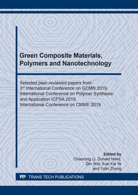 Li / Nield / Wei |  Green Composite Materials, Polymers and Nanotechnology | Buch |  Sack Fachmedien