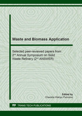 Purnomo |  Waste and Biomass Application | Buch |  Sack Fachmedien