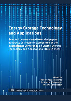 Purwanto / Widiyandari / Jamaluddin |  Energy Storage Technology and Applications | Buch |  Sack Fachmedien