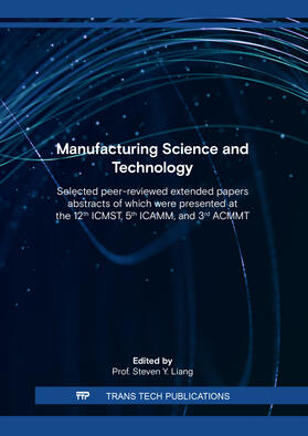 Liang | Manufacturing Science and Technology | Buch | 978-3-0357-1754-9 | sack.de