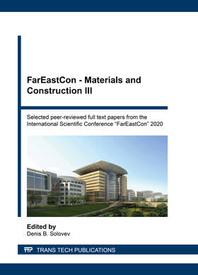 Solovev |  FarEastCon - Materials and Construction III | Buch |  Sack Fachmedien