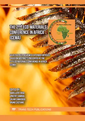 Imad / Sambou / Sawadogo |  The 2nd Eco-Materials Conference in Africa (CEMA) | Buch |  Sack Fachmedien