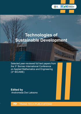 Dwi Laksono | Technologies of Sustainable Development | Buch | 978-3-0357-1804-1 | sack.de