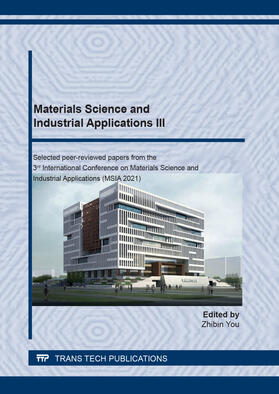 You | Materials Science and Industrial Applications III | Buch | 978-3-0357-1805-8 | sack.de