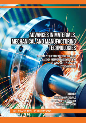 Khovaylo / Liem / Ohashi | Advances in Materials, Mechanical and Manufacturing Technologies | Buch | 978-3-0357-1812-6 | sack.de