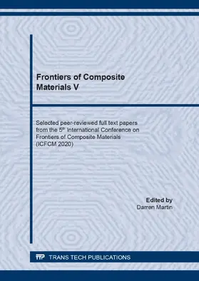 Martin |  Frontiers of Composite Materials V | Buch |  Sack Fachmedien