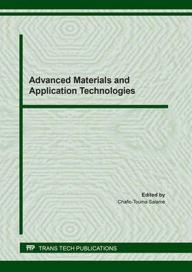Salame |  Advanced Materials and Application Technologies | Buch |  Sack Fachmedien