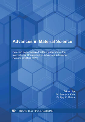 Kale / Mishra |  Advances in Material Science | Buch |  Sack Fachmedien