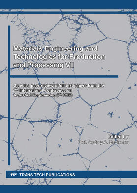 Radionov | Materials Engineering and Technologies for Production and Processing VII | Buch | 978-3-0357-1840-9 | sack.de