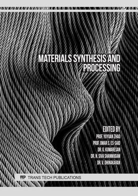 Zhao / Es-Said / Kumaresan |  Materials Synthesis and Processing | Buch |  Sack Fachmedien