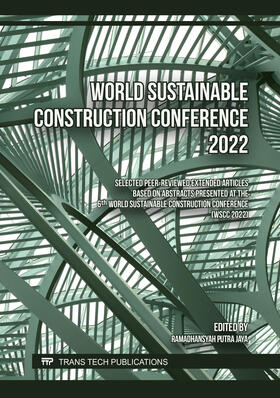 Jaya |  World Sustainable Construction Conference 2022 | Buch |  Sack Fachmedien