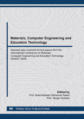 Salem / Gorlatch |  Materials, Computer Engineering and Education Technology | Buch |  Sack Fachmedien