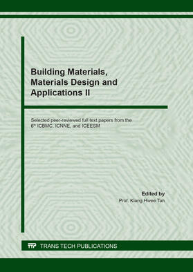 Tan |  Building Materials, Materials Design and Applications II | Buch |  Sack Fachmedien
