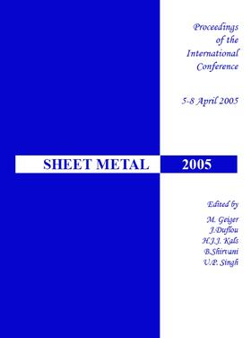 Geiger / Duflou / Kals |  Sheet Metal 2005 | Sonstiges |  Sack Fachmedien