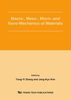 Tong / Kim |  Macro-, Meso-, Micro- and Nano-Mechanics of Materials | Sonstiges |  Sack Fachmedien
