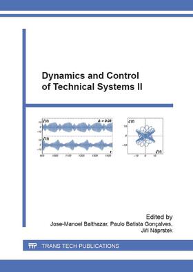 Balthazar / Gon?alves / N?prstek | Dynamics and Control of Technical Systems II | Sonstiges | 978-3-0357-2051-8 | sack.de