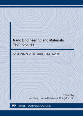 Gong / Umemura / Lin | Nano Engineering and Materials Technologies | Sonstiges | 978-3-0357-2104-1 | sack.de